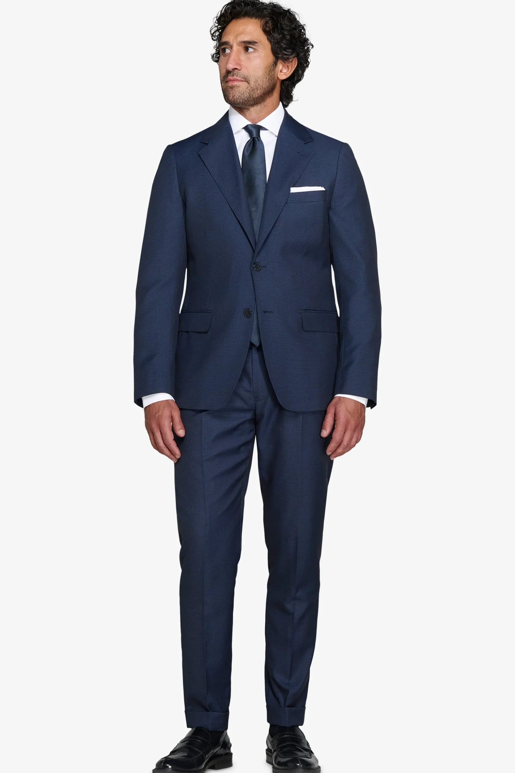 Avion blue Pied de Poule blazer