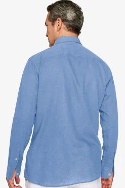 Avion linen blend relaxed shirt