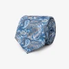 Avion macro cashmere pattern tie