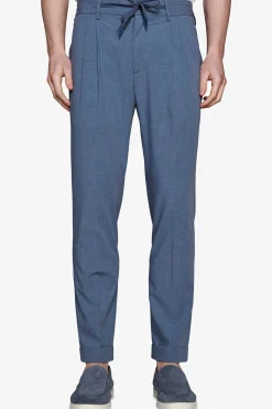 Avion melange canvas drawstring pants