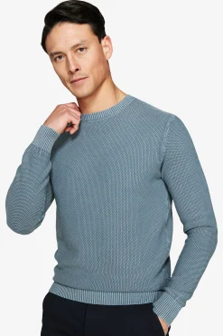 Avion rice stitch crewneck sweater