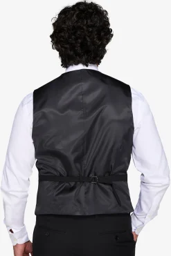Black classic waistcoat