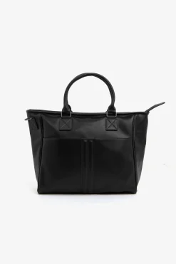 Black double handle bag