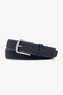Blue bimaterial belt