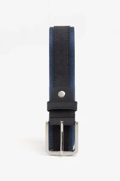 Blue bimaterial belt