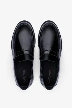 Blue college loafers