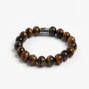 Brown large pearls bracelet