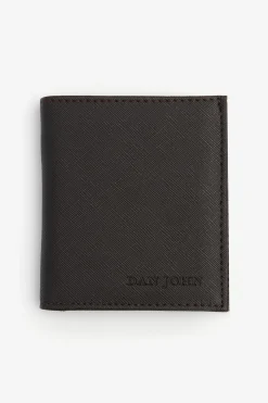 Brown Saffiano wallet