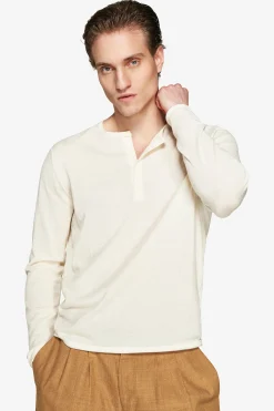 Butter linen blend chester knit