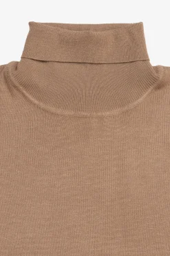 Camel basic turtleneck