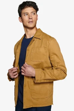 Camel stretch worker jacket