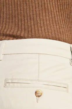 Cream chino pants