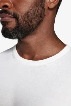 Cream crewneck sweater