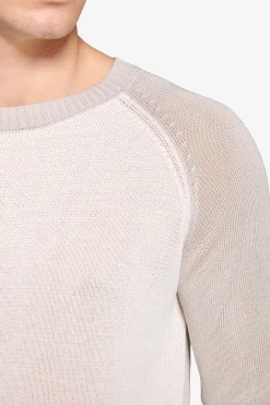 DNJ off white raglan sweater