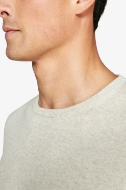 Gray crewneck sweater