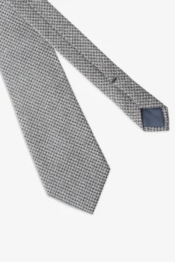 Gray Pied de Poule tie