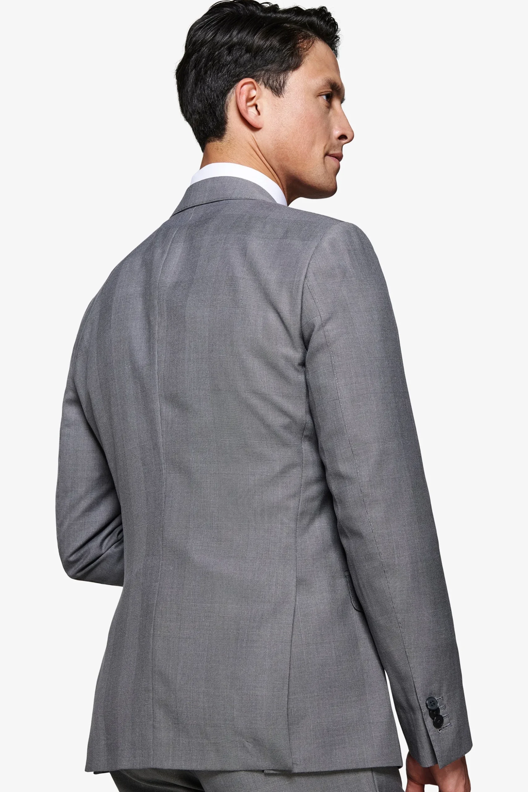 Gray Prince of Wales blazer