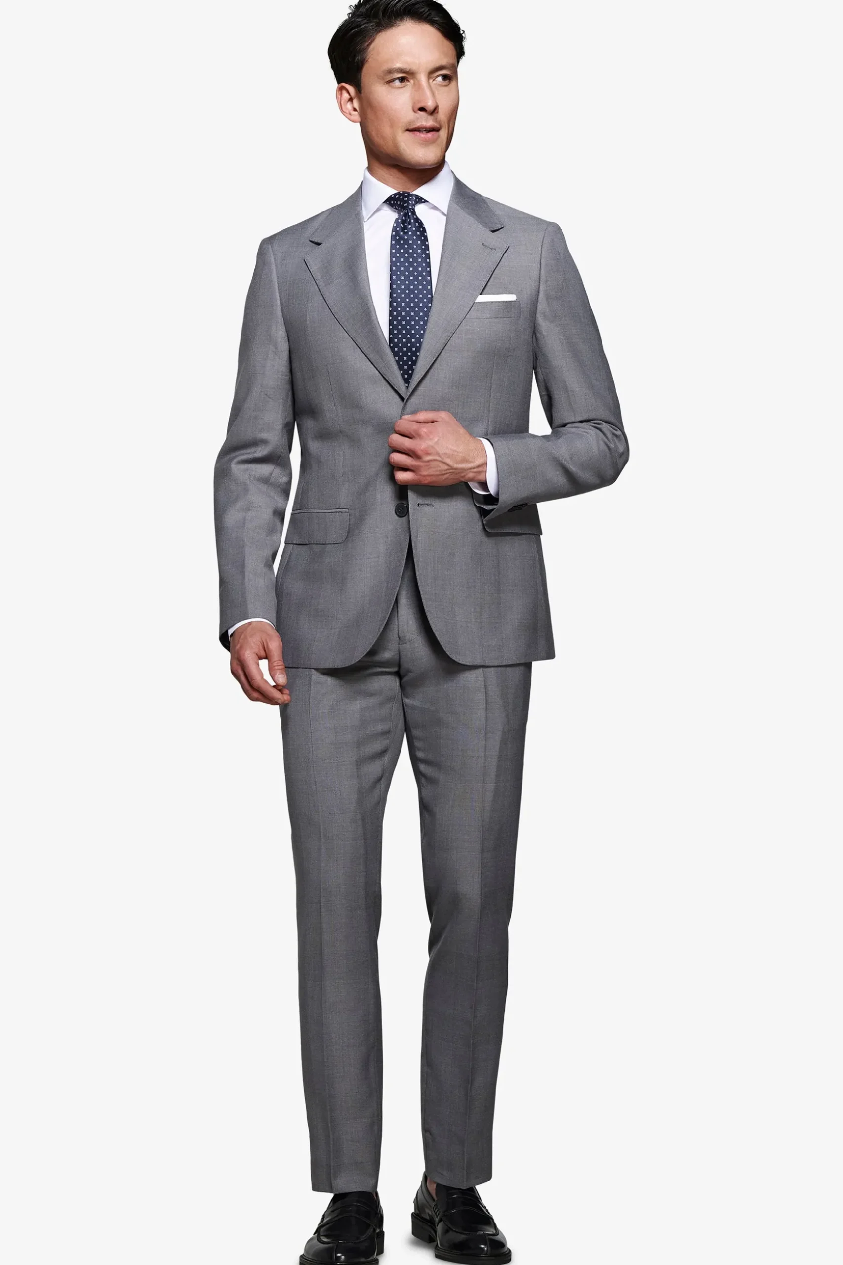 Gray Prince of Wales blazer