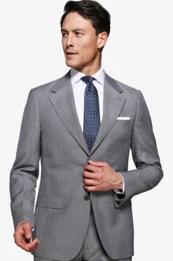 Gray Prince of Wales blazer