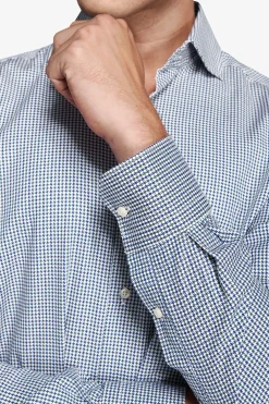 Green Pied de Poule shirt