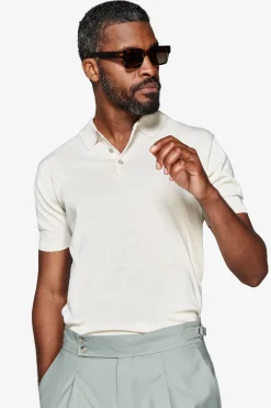 Ice knit polo shirt