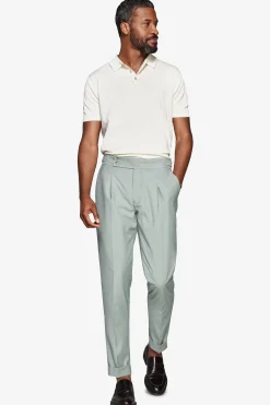 Ice knit polo shirt