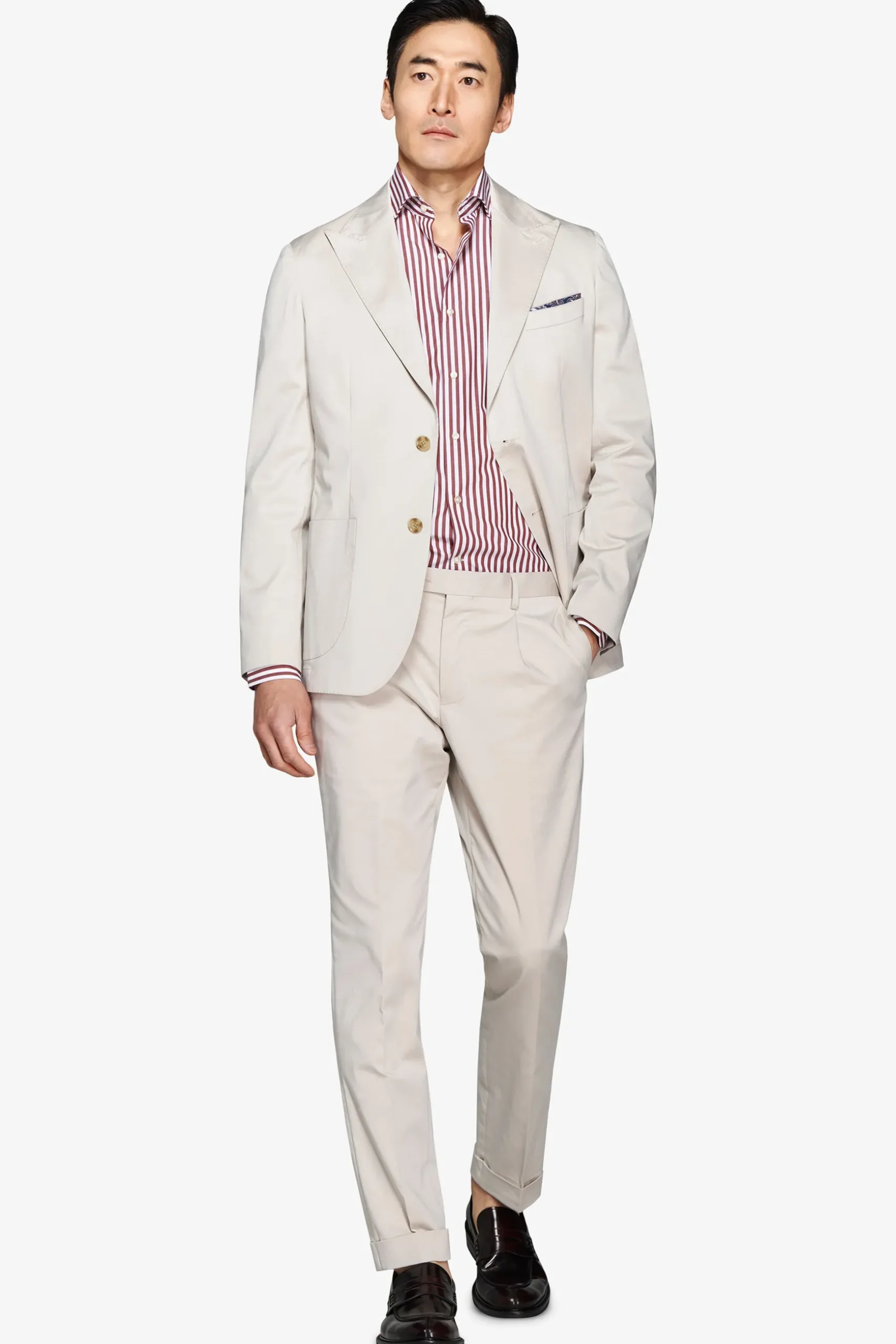 Ice stretch jersey suit blazer