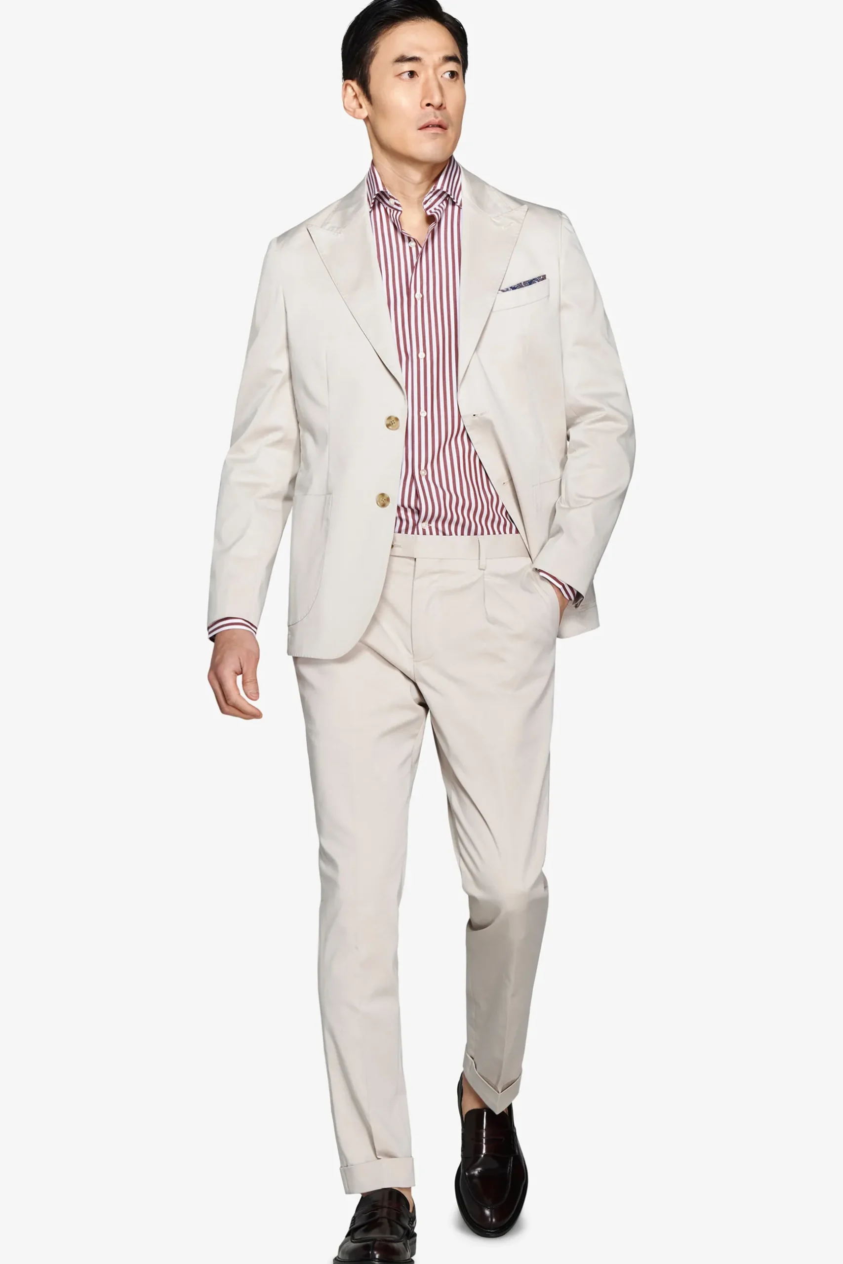 Ice stretch jersey suit blazer