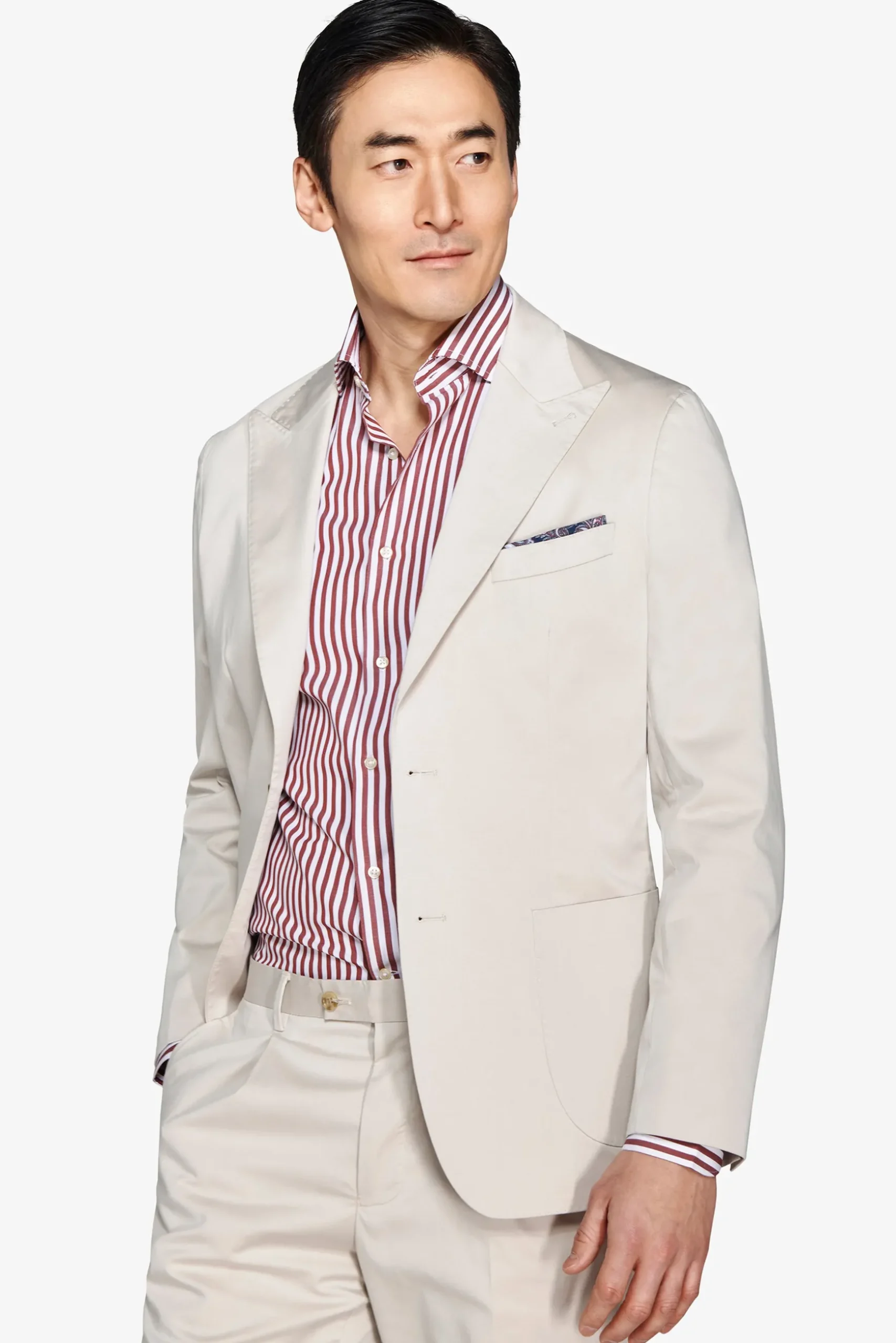 Ice stretch jersey suit blazer