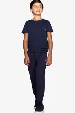 KIDS Blue basic t-shirt with pocket