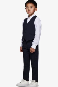 KIDS Blue classic waistcoat