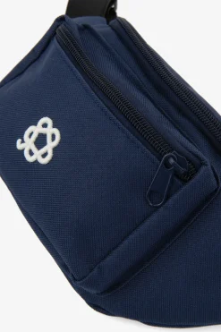 KIDS Blue technical waist bag with print