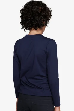 KIDS Blue t-shirt with embroidery