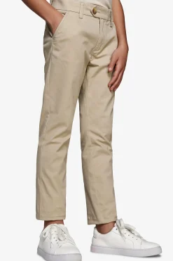 KIDS Cream chino pants