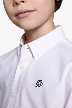 KIDS White button down Oxford shirt