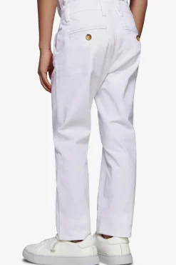 KIDS White chino pants