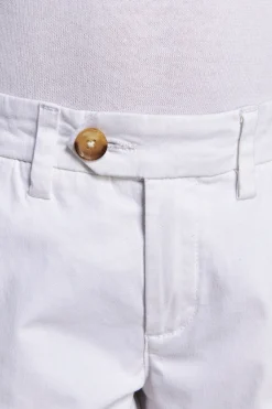 KIDS White chino pants