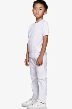 KIDS White knit t-shirt