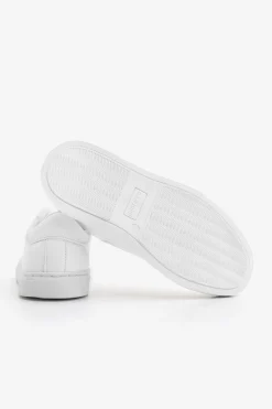 KIDS White leatherette sneakers