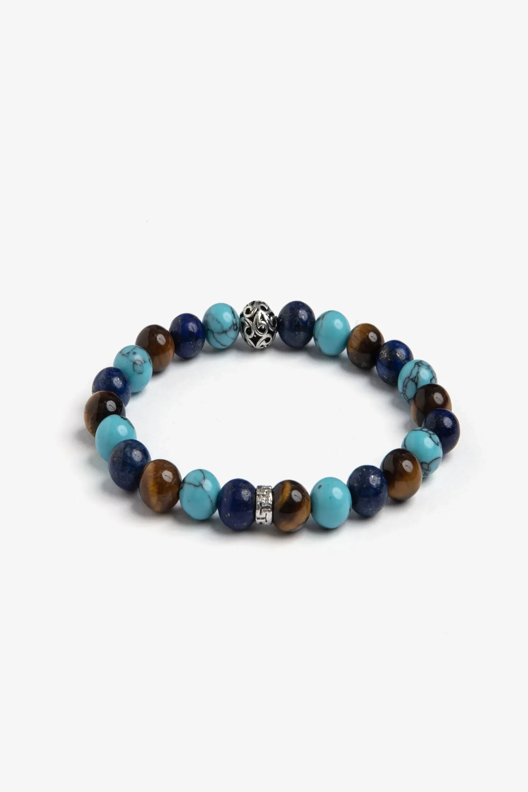 Light blue medium pearls bracelet