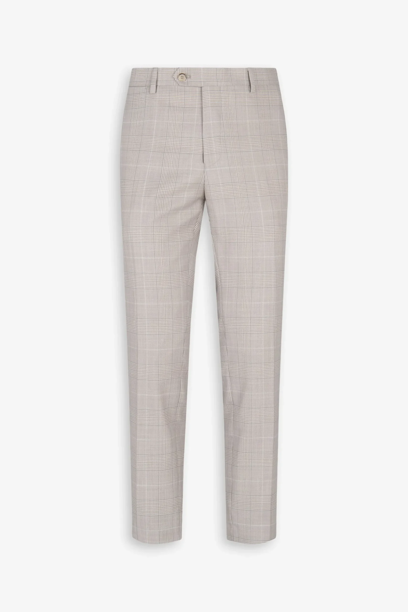 Light gray Pied de Poule suit trousers