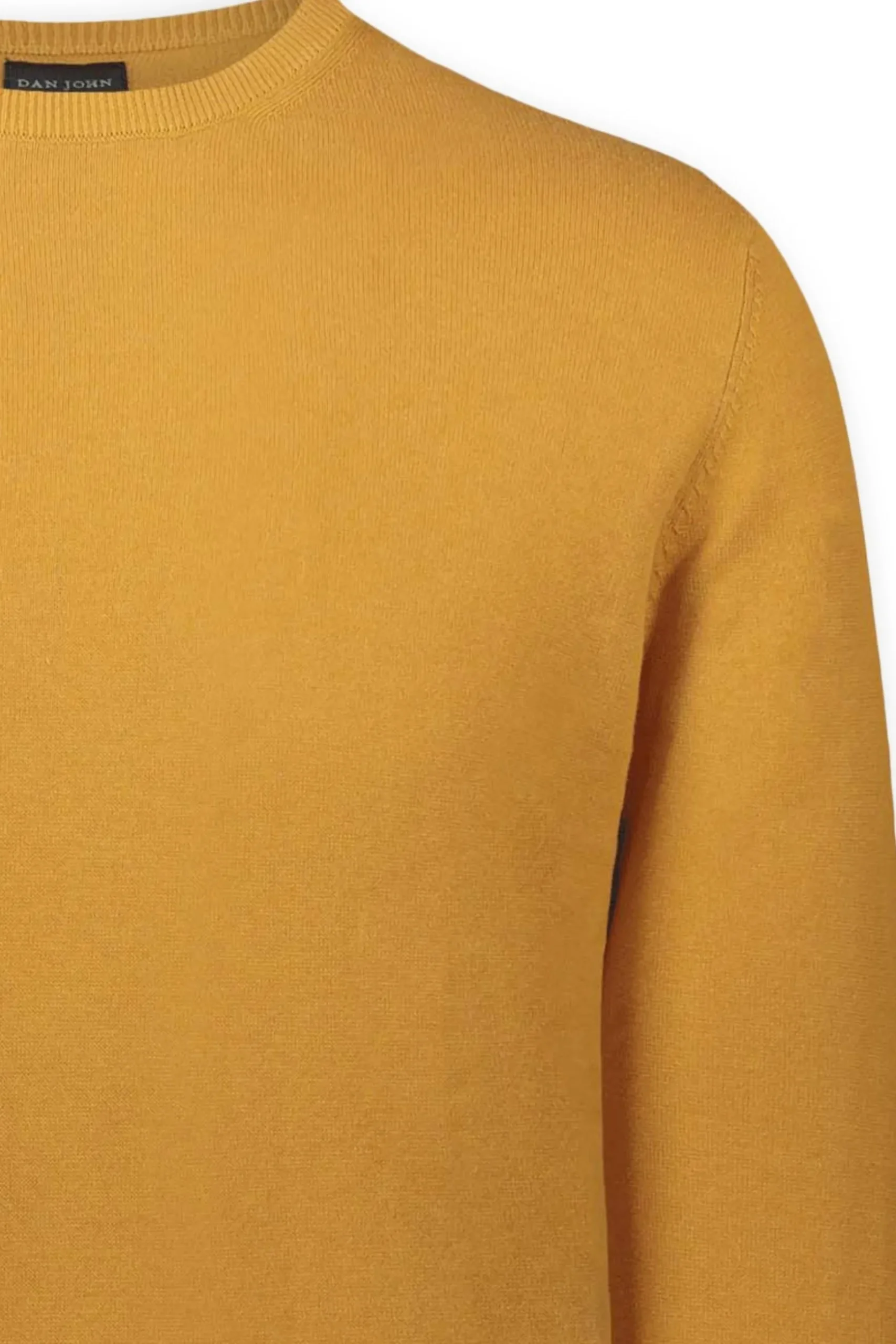 Melon cotton crew-neck jumper