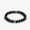 Multicolor medium pearls bracelet