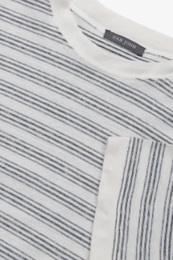 Navy striped t-shirt