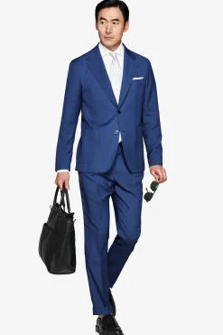 Royal blue Prince of Wales blazer