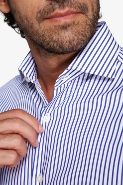 Royal striped shirt