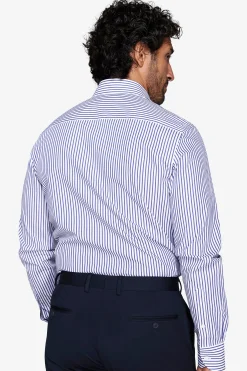 Royal striped shirt