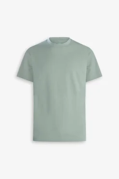 Sage piquet t-shirt