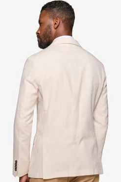 Sand Herringbone blazer