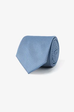 Sky micro-pattern tie
